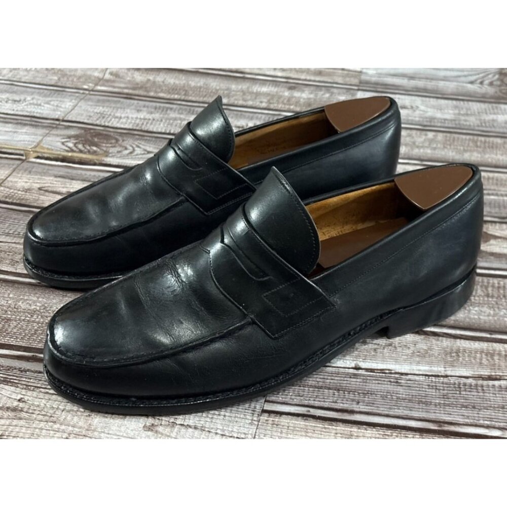 Church's Ashley Leather Penny Bit Loafers Shoes size 8 F UK 9 US color Black